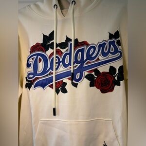 Official Dodgers Roses Hoodie Women’s Size XS NWT